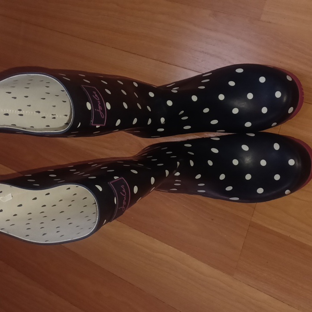 Joules 🐇 womens Roll Up Welly rainboots